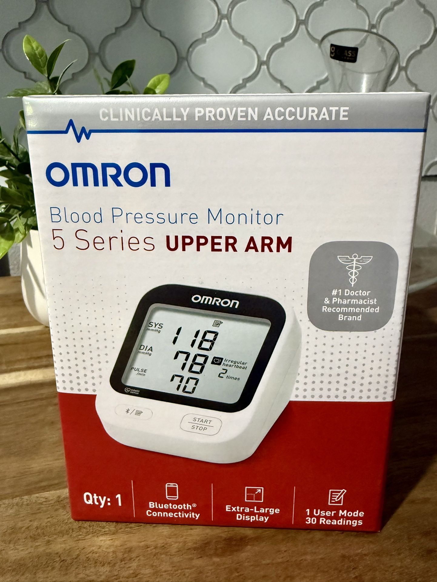 OMRON 5 Series Blood Pressure Monitor- NEW and unopened