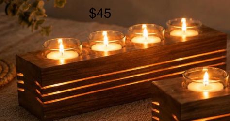 New handmade candle holders