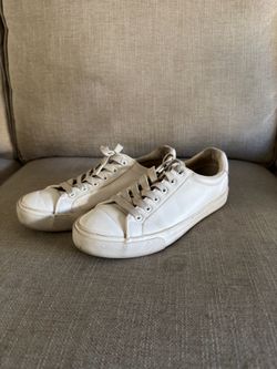 Women’s White Sneakers Size 8