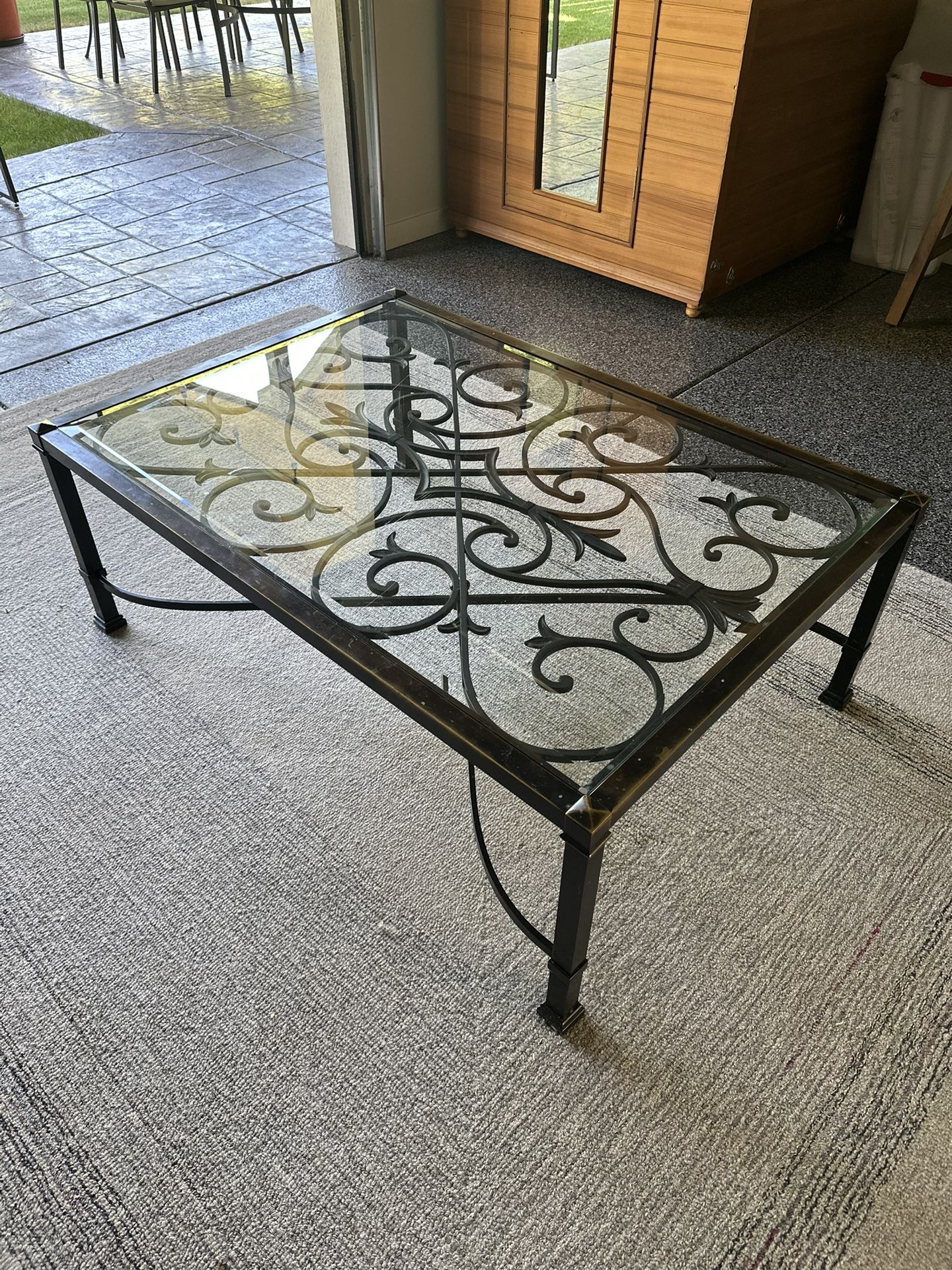 Iron Coffee Table
