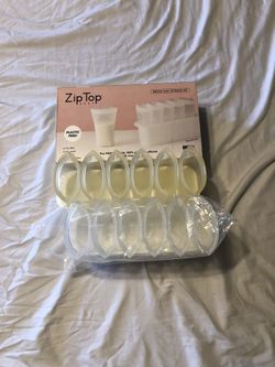 Breast Milk Bag 6-Set + Freezer Tray