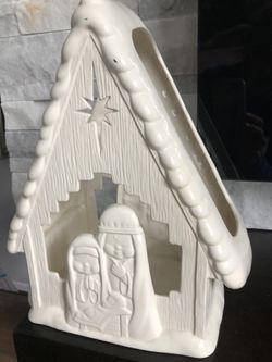 Christmas Decoration: candle holder