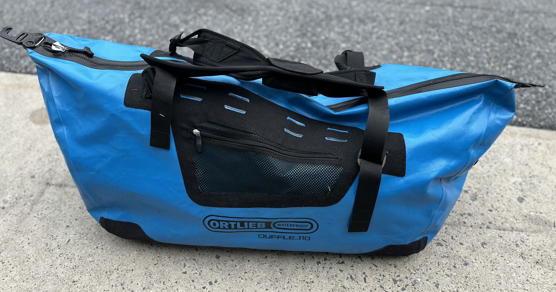 The Ortlieb Duffel Bag Large Size 110L camping hiking outdoors