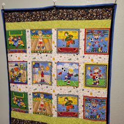 Sports-Theme Quilt