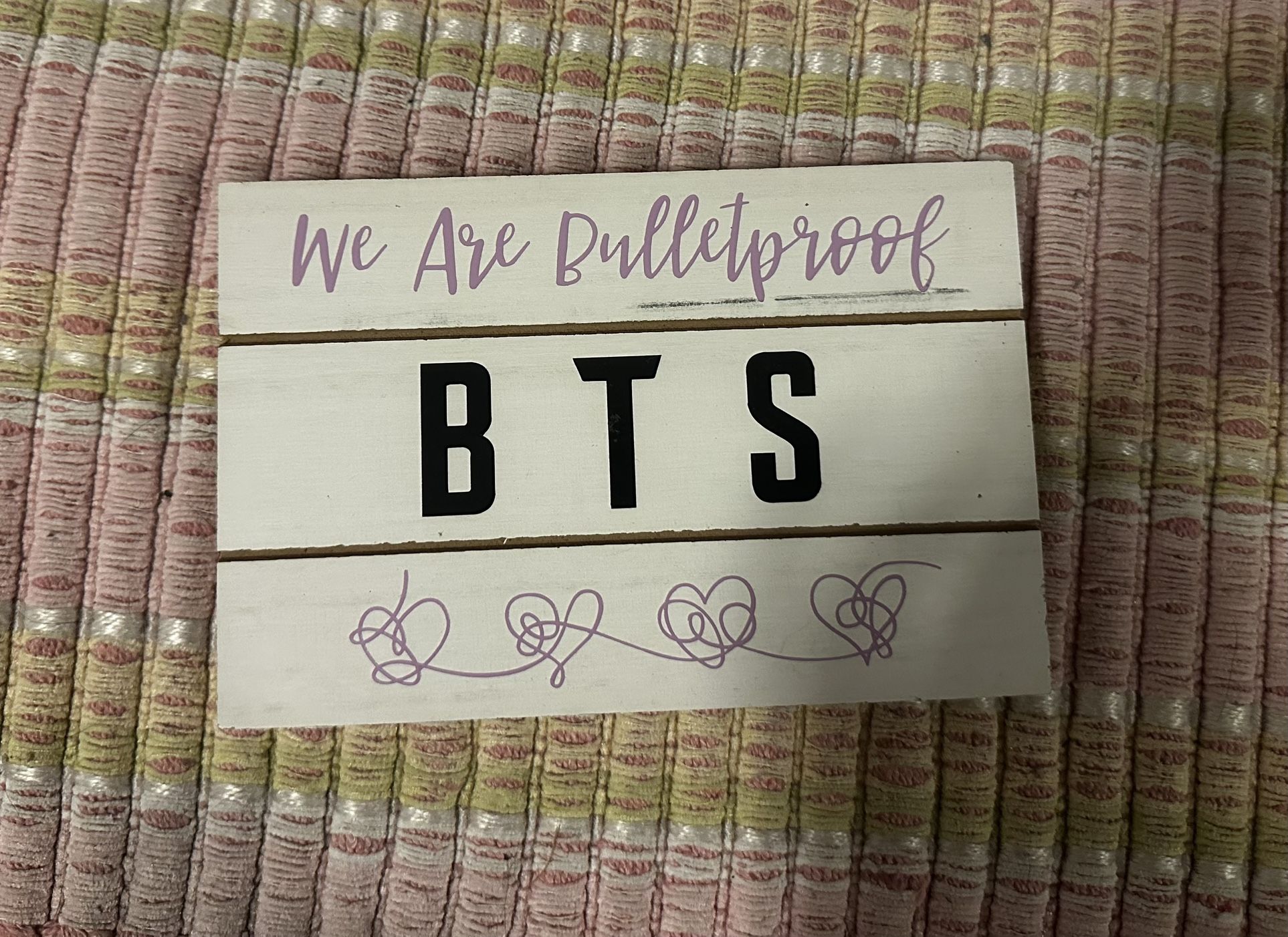 BTS Sign 