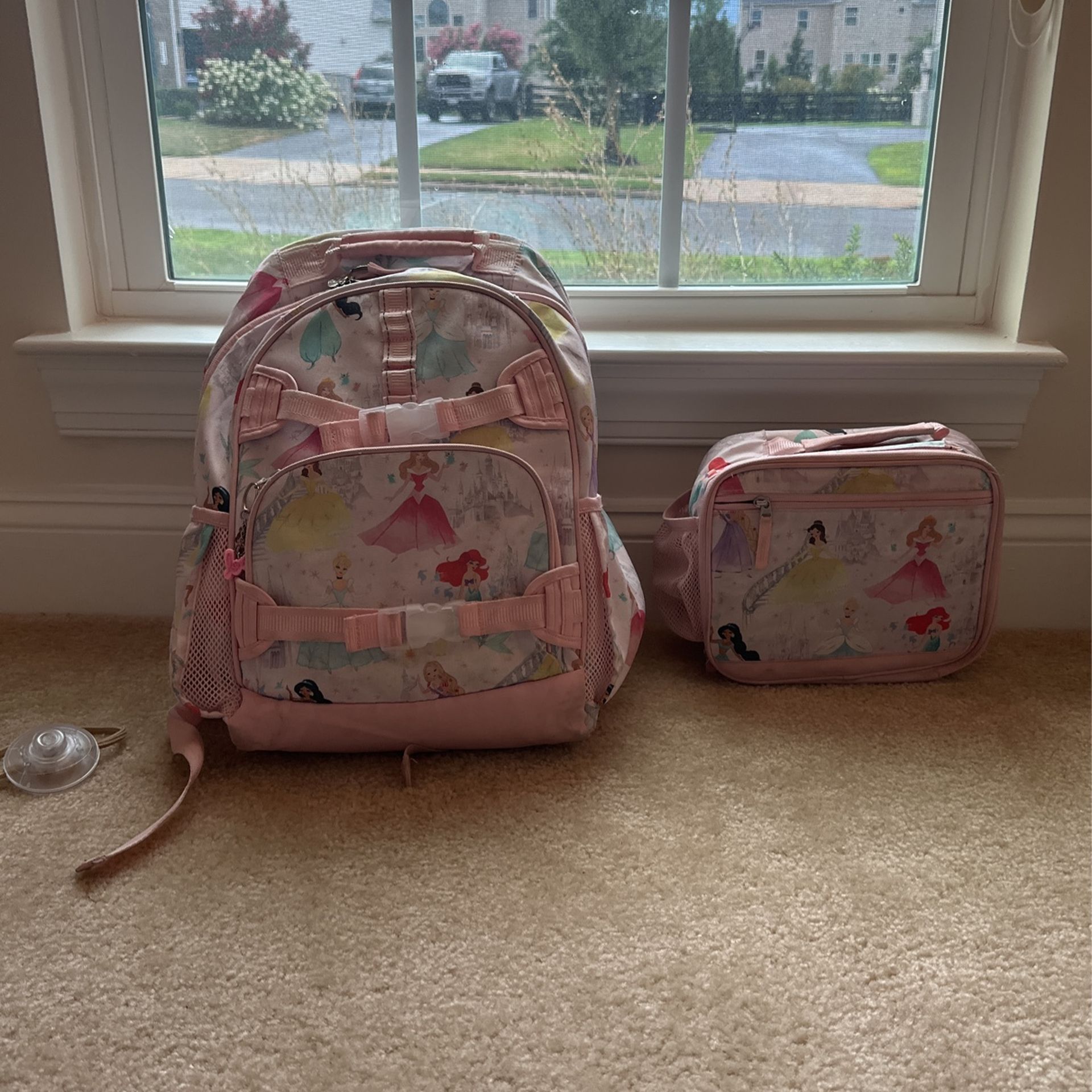 Pottery Barn Princess Backpack And Lunchbox
