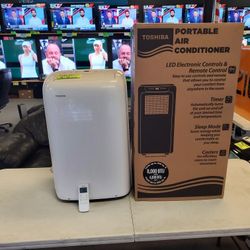TOSHIBA PORTABLE AC 8K BTU 250 SQ FT IN STOCK IN BOX COMPLETE ALL ACCESSORIES IN STOCK WITH WARR- TAX ALREADY INCLUDED IN PRICE OTD
