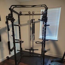 Rit Fit  1000lbs Power Cage with Smooth Cable System