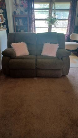Recline love seat