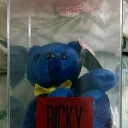 Ricky Martin Bean Bear Limited Edition Rare Bears Livin La Vida Loca

