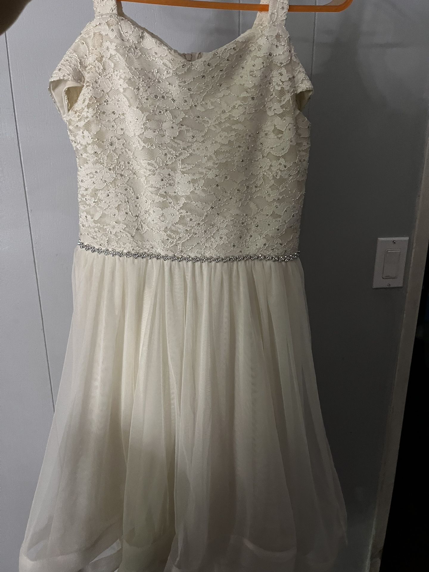 Formal White Dress
