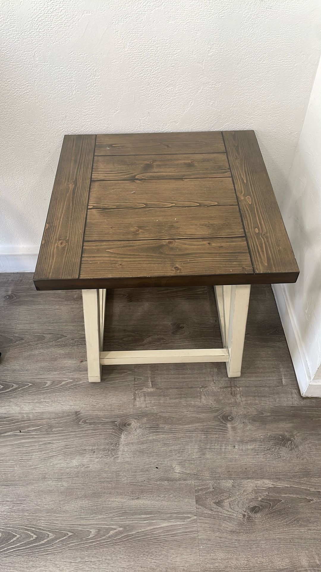 Solid Wood End Table