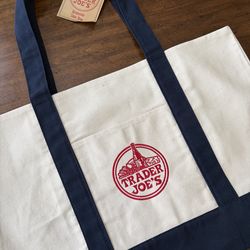 Trader Joe’s Navy Tote Bags - NWT