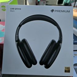 Premium Black Headphones