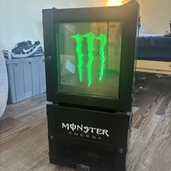 Small Monster Energy Fridge $70