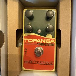 Reverb Pedal Topanga Spring Reverb