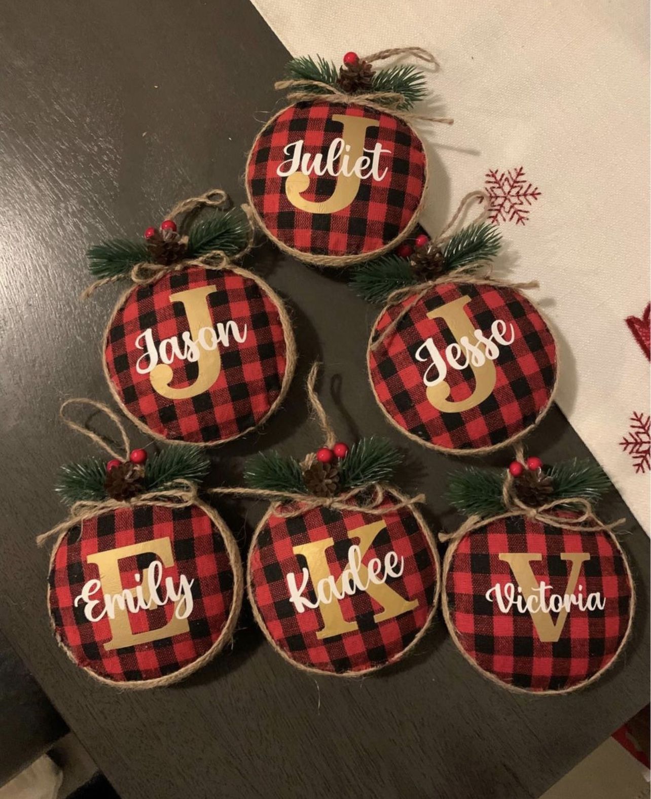 Personalized Ornaments 
