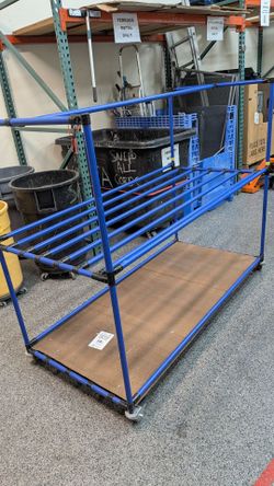 Large rolling transport cart.