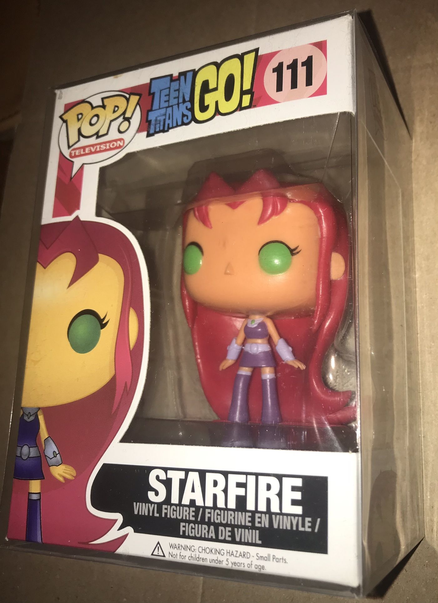 Funko Pop Television Teen Titans Go STARFIRE 111