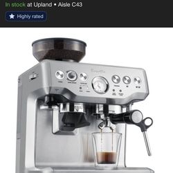 Breville stainless steel espresso machine 🔥