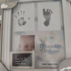 New Born Baby Hand &Foot Print Frame With Ink Pad 