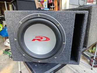 Alpine Type R 12" subwoofer