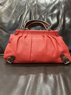 Betty Jackson Black Coral Satchel