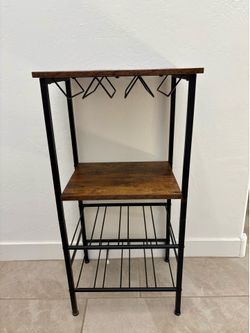 Wine Rack Freestanding Floor, Wine Table Bar