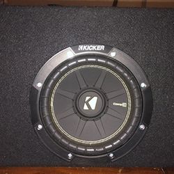 8-inch Kicker Comp-C Subwoofer