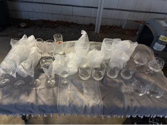Crystal stemware
