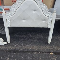 White Twin Bed Frame