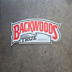 Aluminum Backwoods Sign