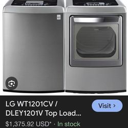LG Washer and Dryer Set