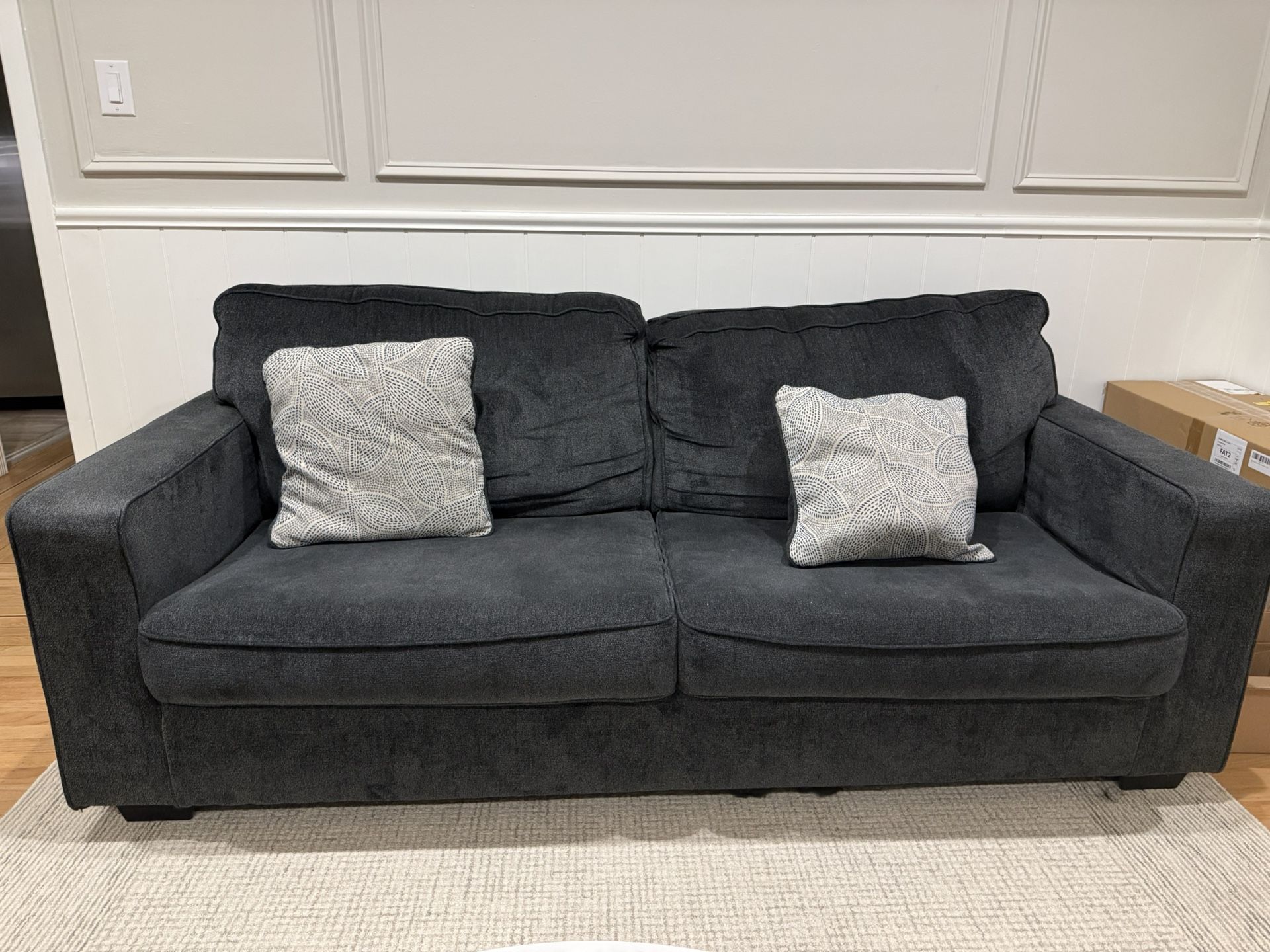 Couch and Loveseat Set