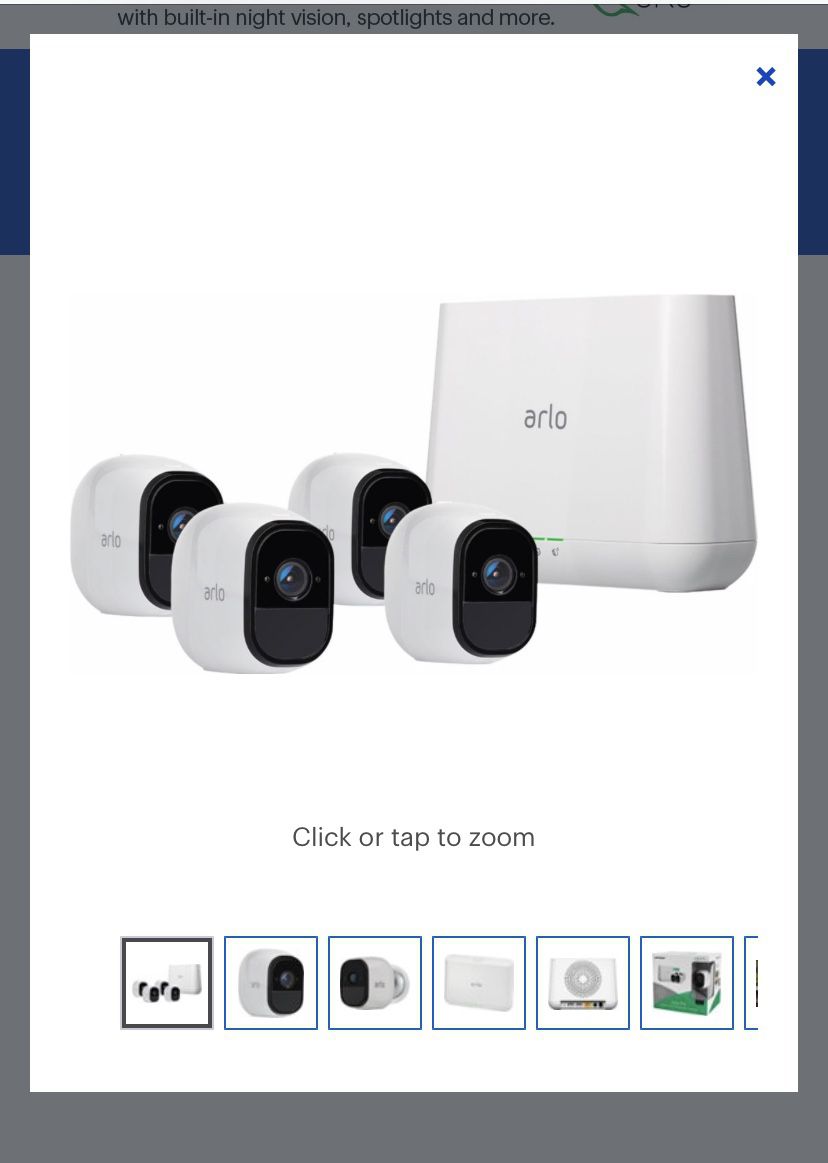 Arlo pro security system
