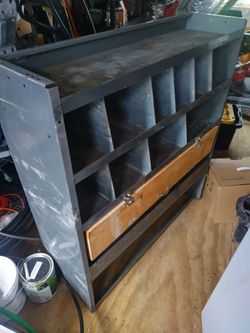 Van Shelves. Used