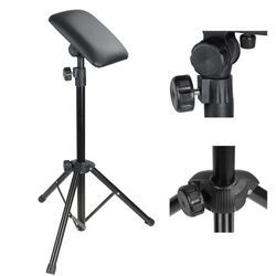 Foldable Tattoo Armrest Foam Pad Tripod Stand