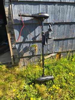 Minn kota 34lbs thrust 5 speed