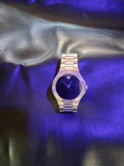 Movado Museum Watch Silver Stainless Steel