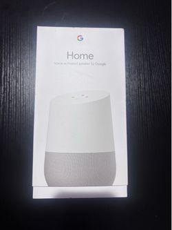 Google Home Speaker (voice activated)