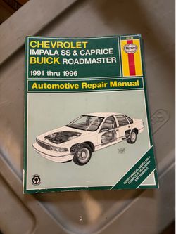 Chevrolet repair manual