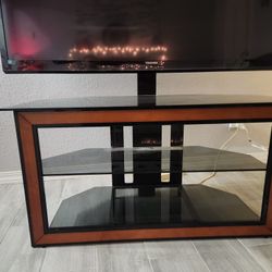 TV Stand With TV