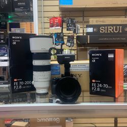 Sony FX3 Bundle (w/ 24-70mm, 70-200mm, and CFExpress A 160GB)