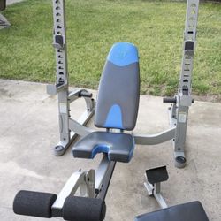 Folding Nautilus Olympic Weight Bench ( Bench Only)