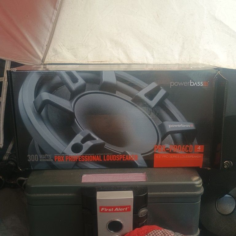 6.5" Powerbass PBX - PRO series 4 OHM Professional loudspeaker