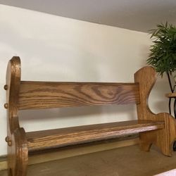 Plants Bench Solid Wood Bench For Small Plants 