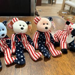 Spangle Beanie Baby Collection