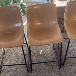 Three Barstools In Great Condition