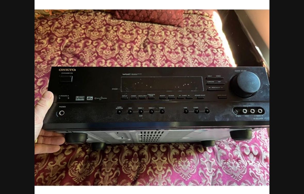 Onkyo HT R500 5.1 Channel 230 Watt Receiver With Remote Bundle