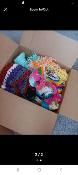 Box of yarn